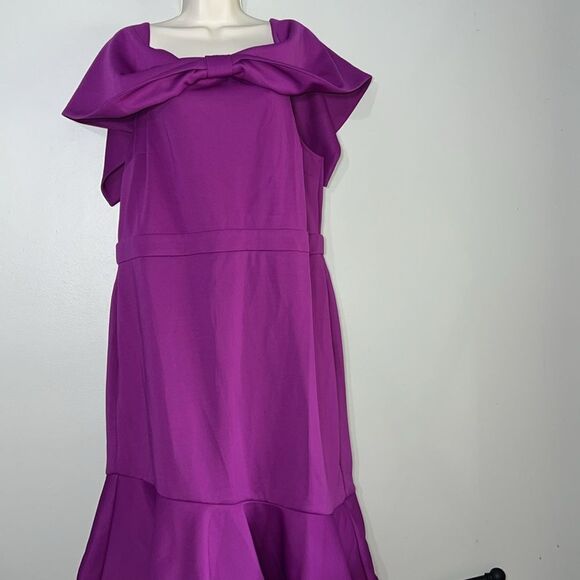 Ashro Purple Formal Dress size XL - Picture 2 of 11